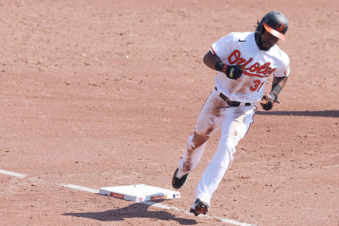 Cedric Mullins is the Orioles' starting centerfielder and a great defensive player.