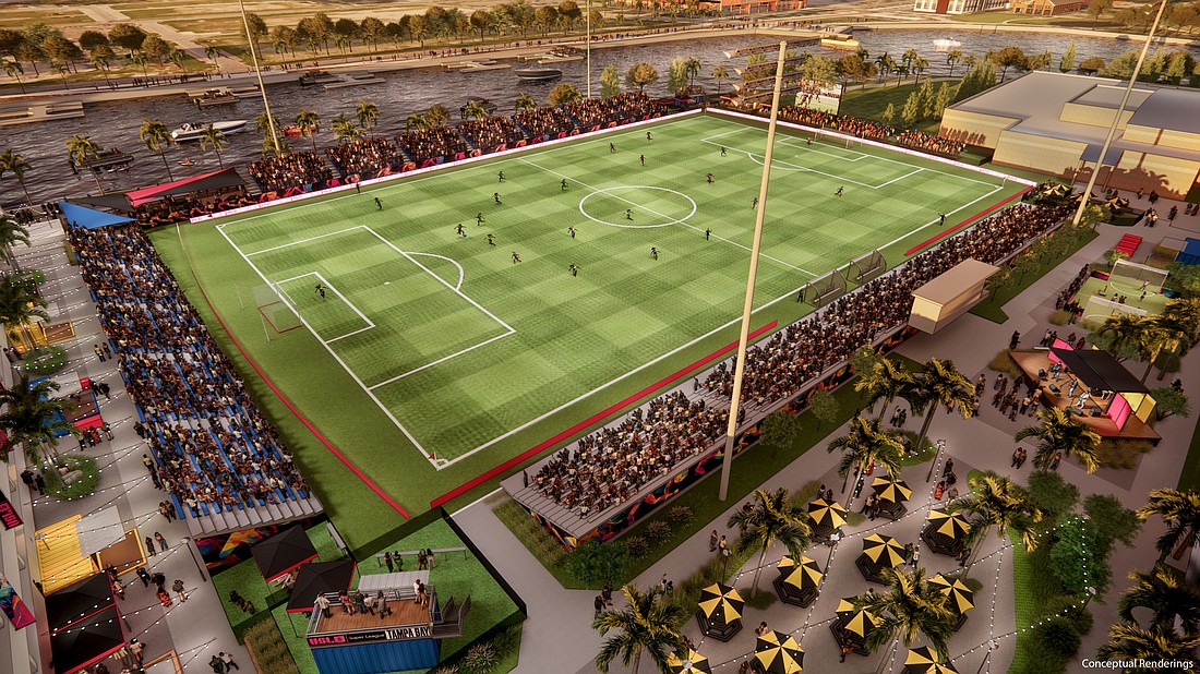 Tampa women's pro soccer team looks to completely revamp Blake High School stadium, adding about 3,000 seats and a FIFA level field.
