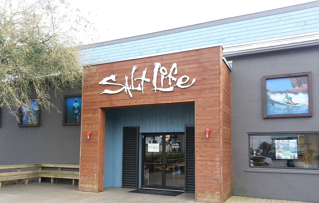 The Salt Life retail store at 240 S. Third St. in Jacksonville Beach.