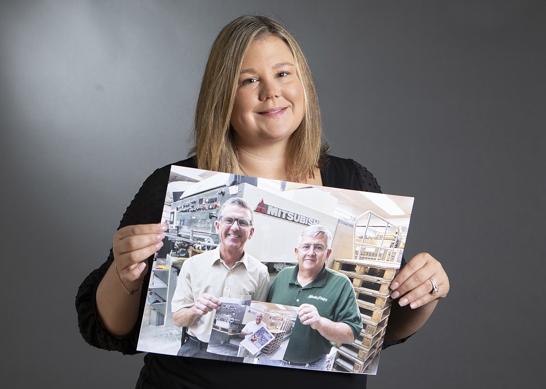 Melissa McLin is a third-generation printer with her late grandpa, uncle and father as her mentors.