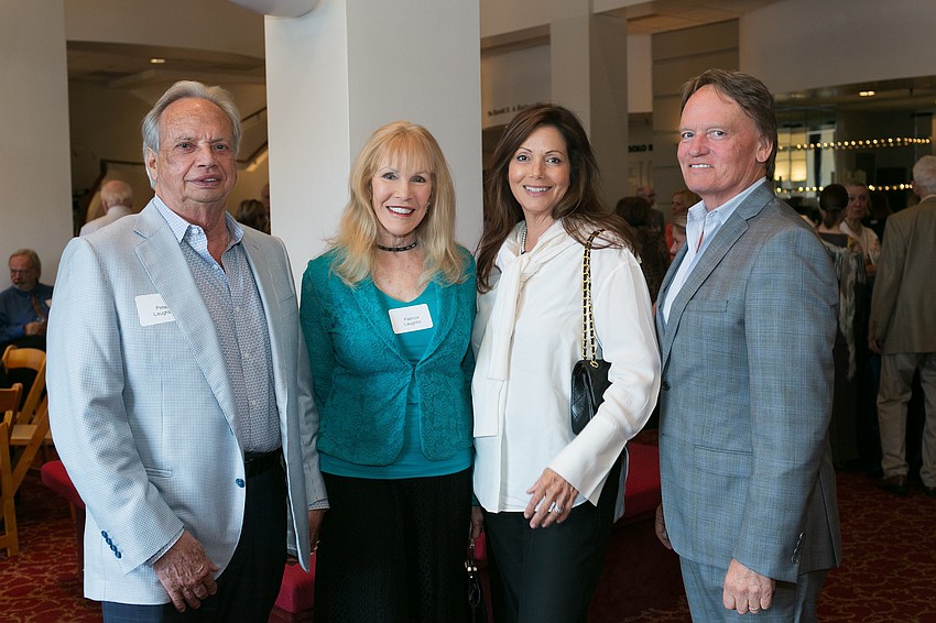 Peter and Patricia Laughlin with Natalie and Andrew Tanner