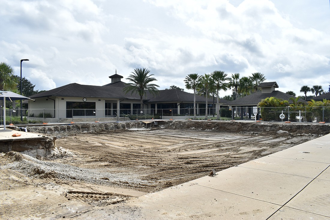 The pool at the Lakewood Ranch Golf and Country Club's Athletic Center is being renovated. Work is scheduled to be complete by Dec. 1.
