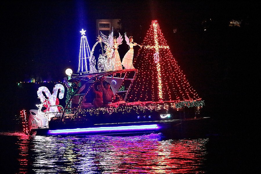 From the 2022 Palm Coast Holiday Boat Parade. File photo