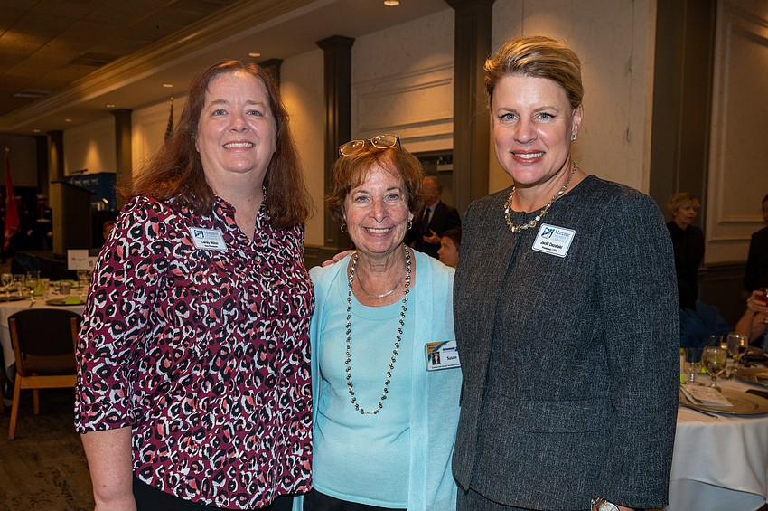 Carey Miller, Susan Lowy and Jackie Dezelski
