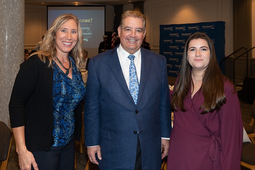 Renee Armbruster, Bill Isaac and Samantha Bligh
