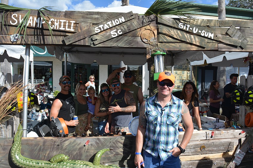 Sarasota County Fire Station 5C stood apart from the crowd using gator meat in their 