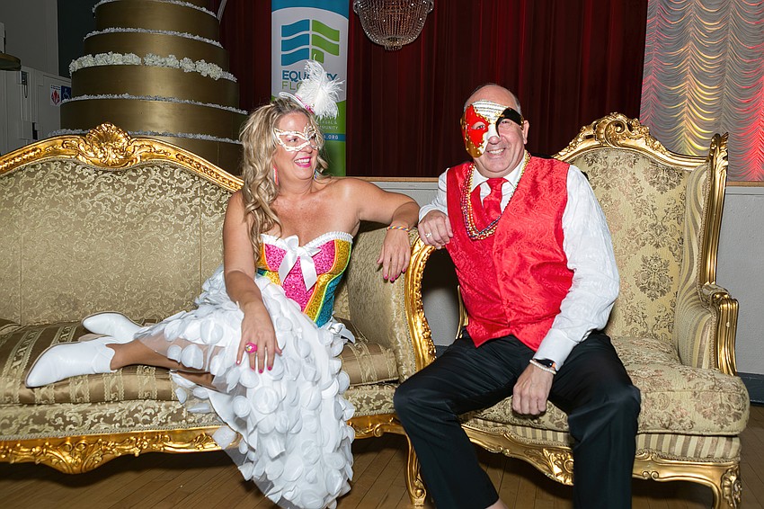 Event cochairs Nikki Logan and Christopher Covelli