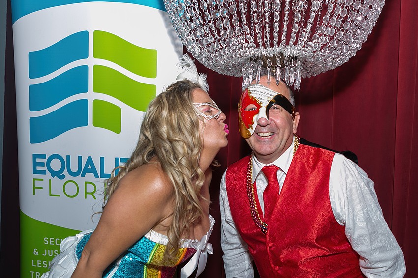 Event cochairs Nikki Logan and Christopher Covelli