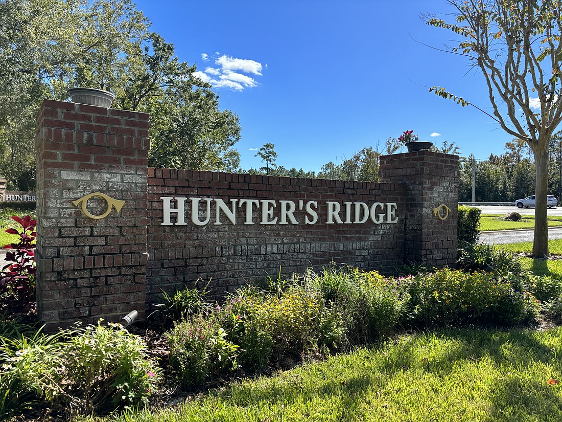 The Hunter's Ridge Development of Regional Impact dates back to the 1990s. About 1,100 homes have been built so far. Photo by Jarleene Almenas