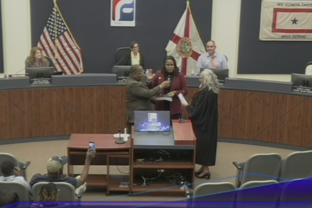 LaShakia Moore sworn in as Flagler Schools permanent superintendent