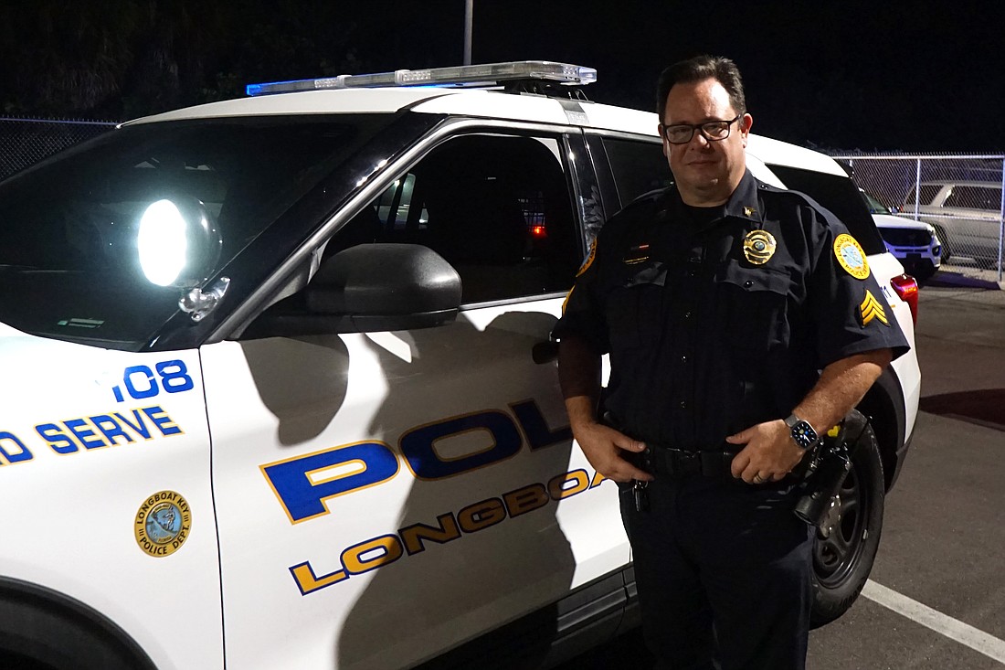 Sergeant Sean Butler spent 24 years with the NYPD. Now, he helps the people of Longboat Key.