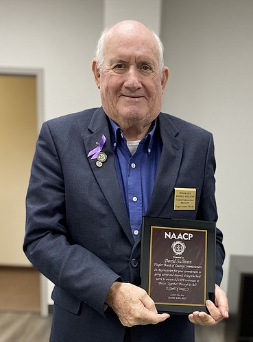 Flagler County Commissioner David Sullivan receives NAACP ‘Community Engagement Award’