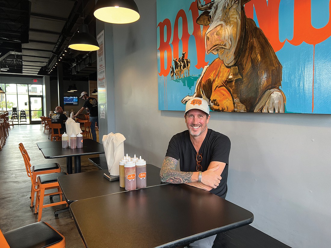 Chad Munsey, co-owner of The Bearded Pig, says the fast-casual model helps him keep costs down. The challenge is to serve the best product available