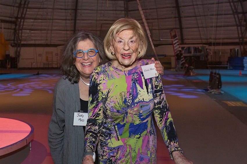 Judy Moss and Gloria Moss