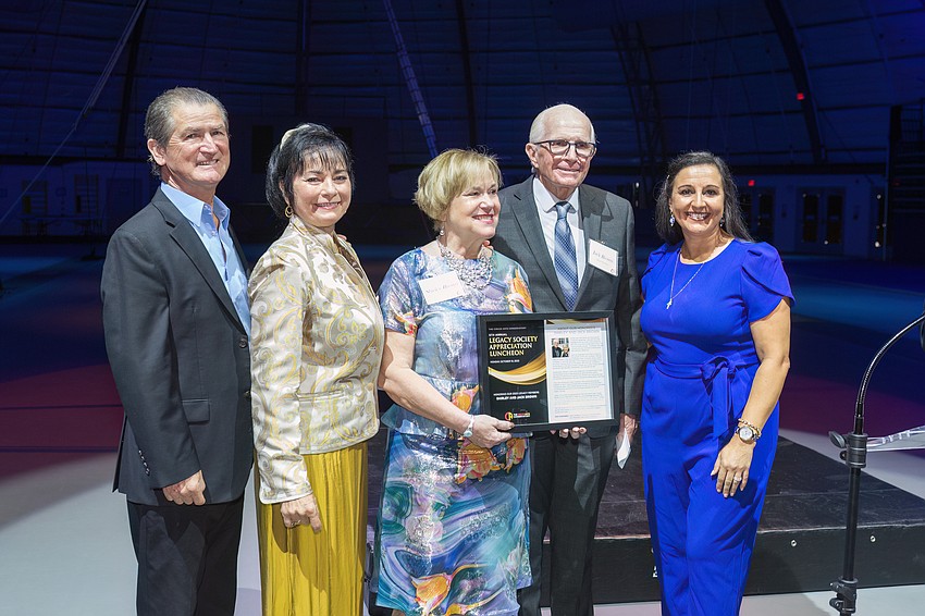 Pedro Reis, Dolly Jacobs-Reis, Shirley and Jack Brown and Jennifer Mitchell