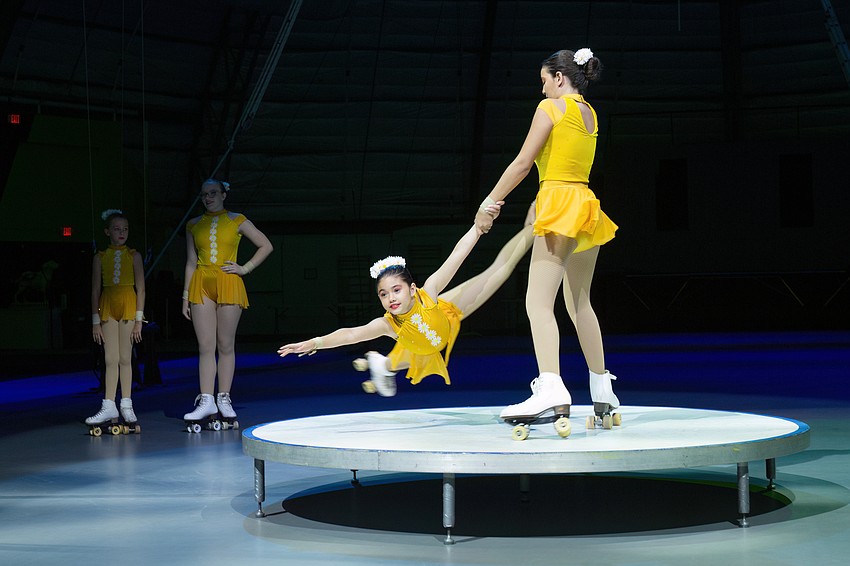 Sailor Circus students entertain the crowd.