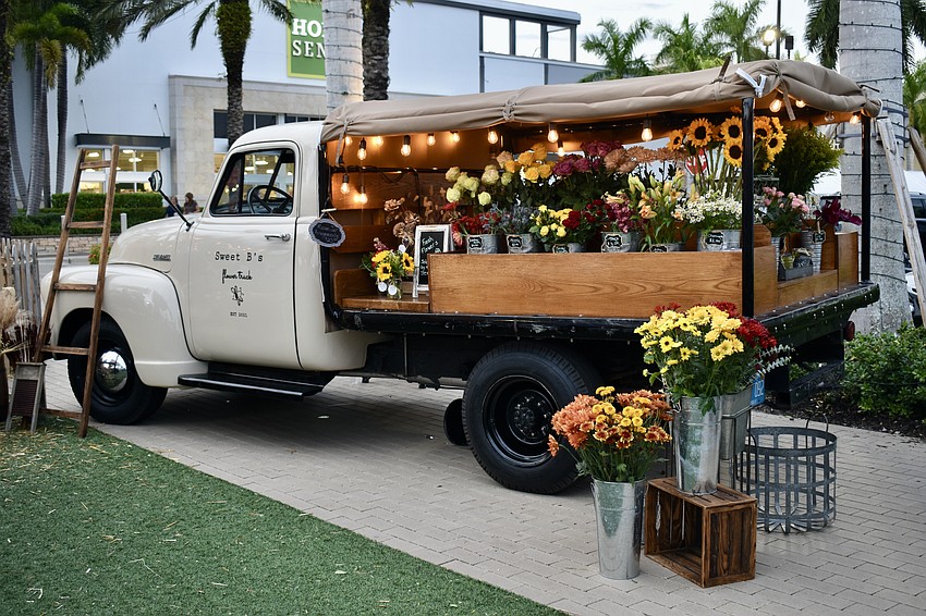 Sweet B's flower truck is a 1952 Chevrolet.