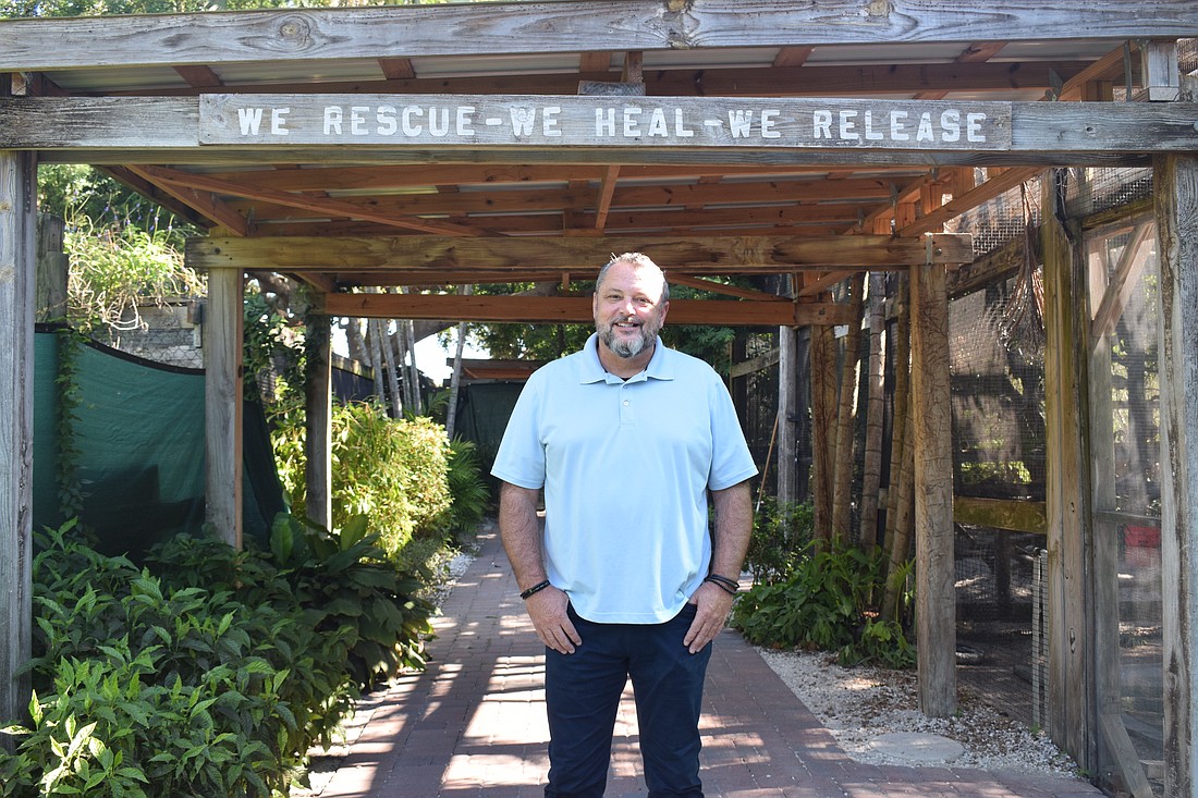 Brian Walton during his first week of new executive director of Save Our Seabirds