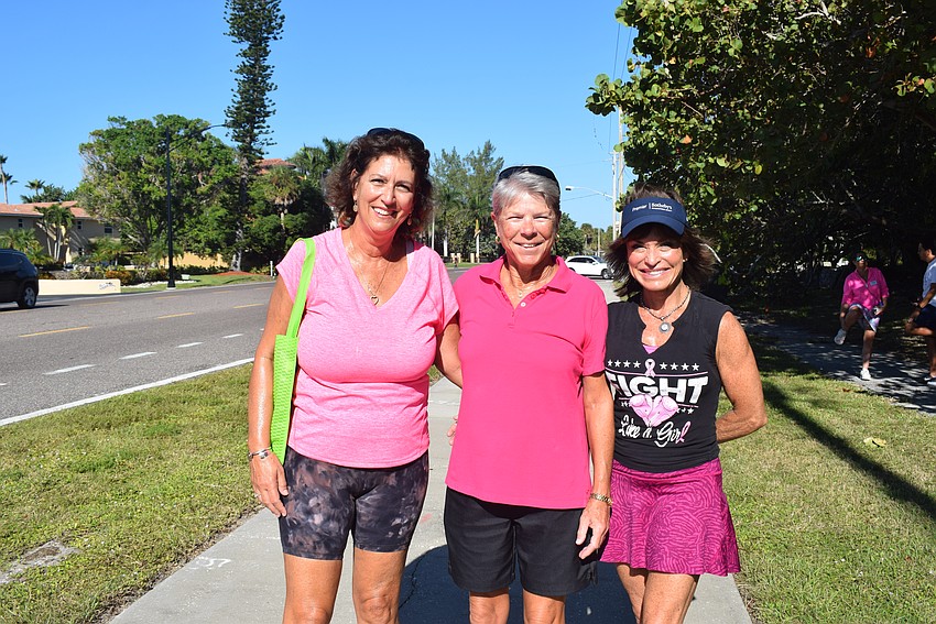 Virginia Leon, Darlene Sedlock,  Sharon Meier