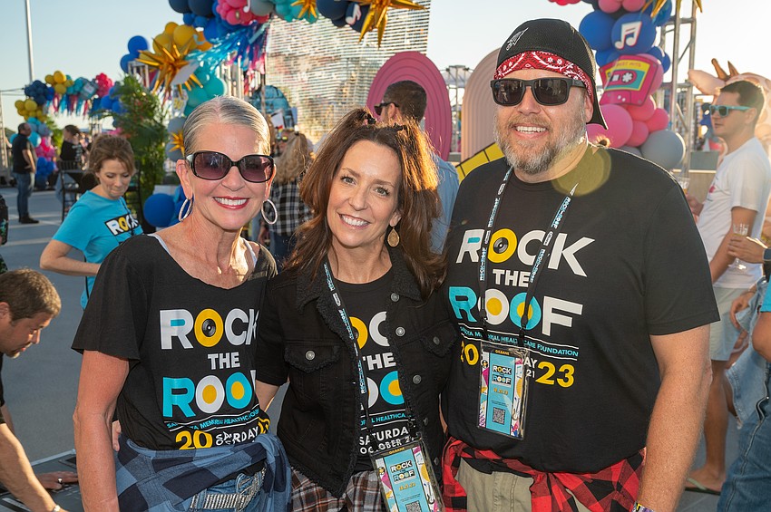 Sally Schule, Julie Polaszek and Thomas Persely