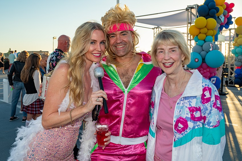 Charlotte and Ross Winney and Katherine Keeley