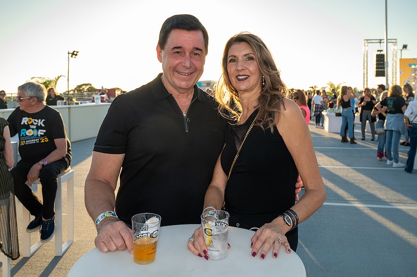 Peter and Bernadette Calamaras