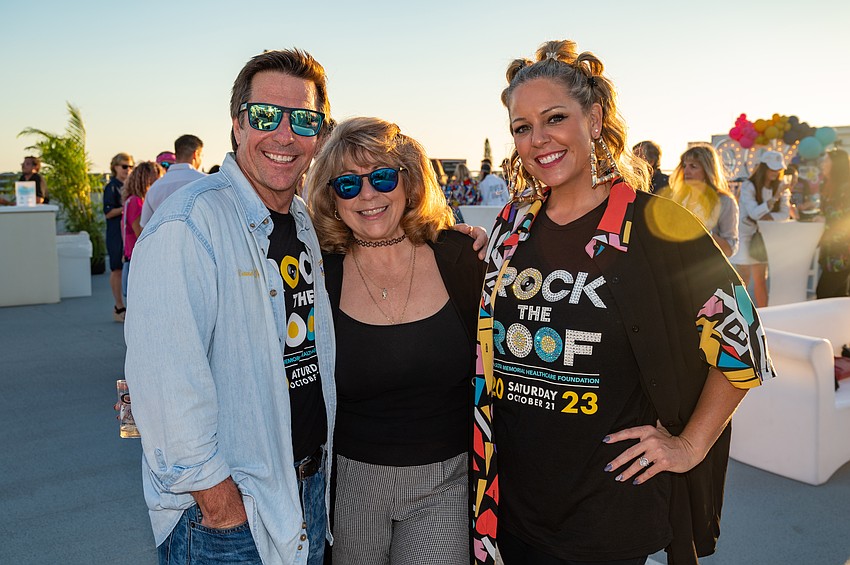 David Jones, Shari Dodd and Meredith Michaels