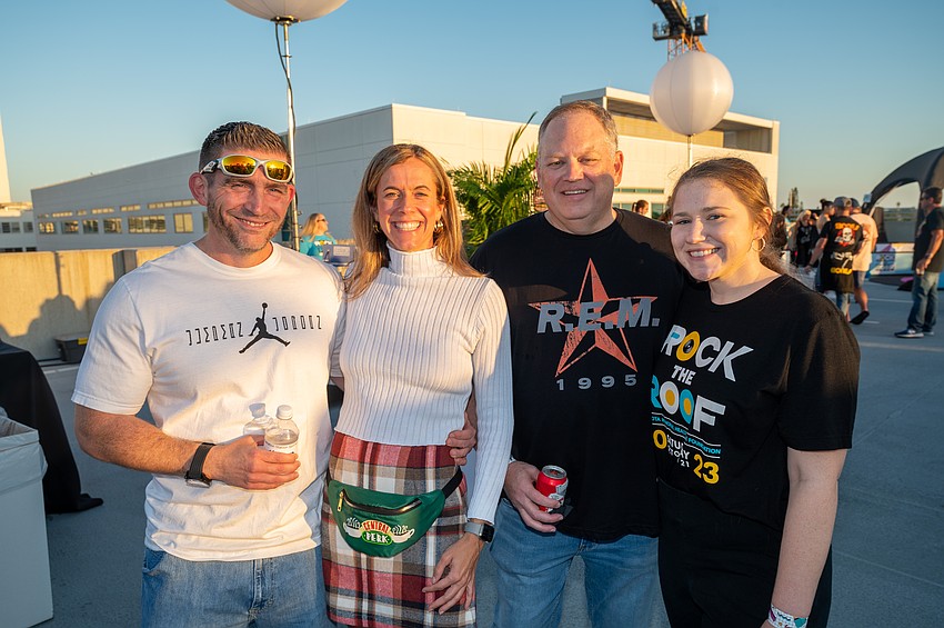 Mike Cecil, Sarah Temple, and David and Haley Verinder