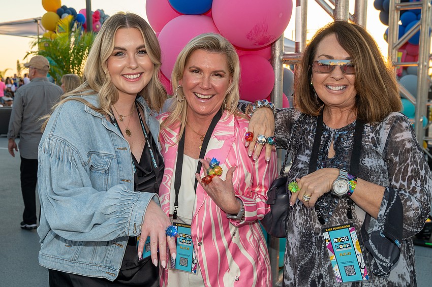 Sarah Renkliyuz, Tammy Karp and Alegra Buffington