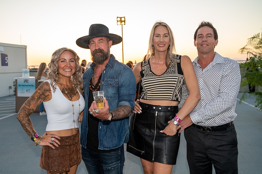 Nicole and Dan Starostecki and Lindsay and Jason Schwager