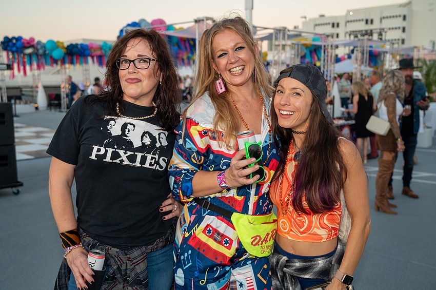 Thea Pantzis, Megan Miller and Crystal Lundstrom