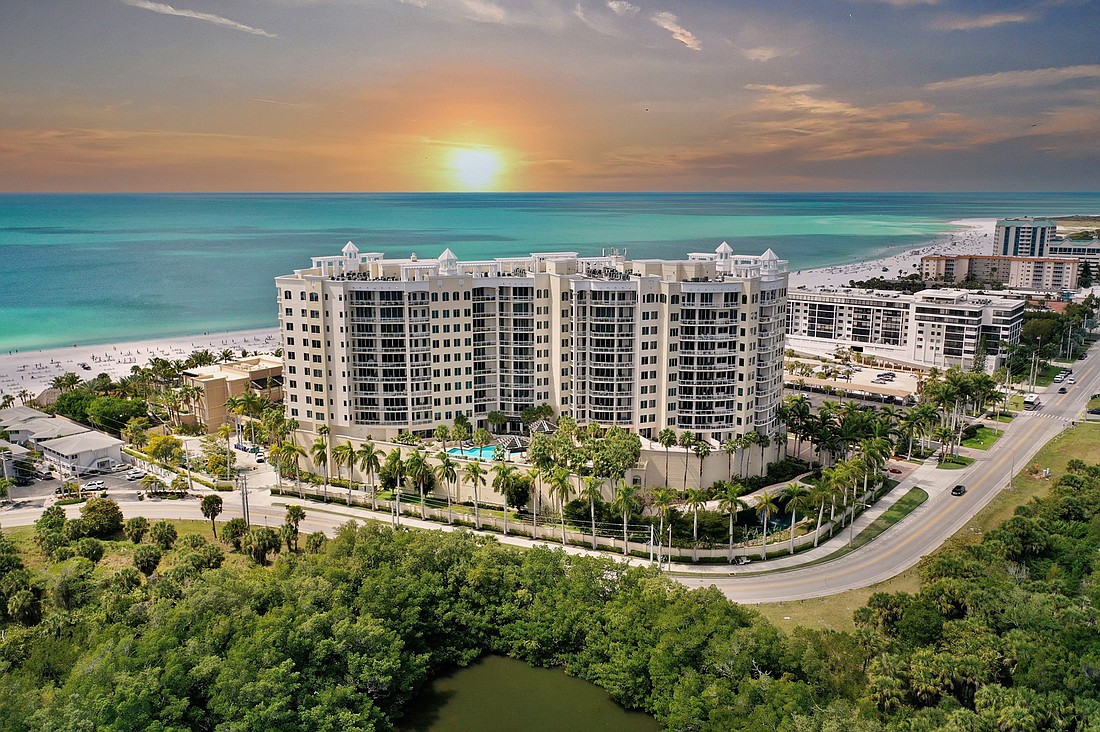 The Unit 204 condominium at 1115 Gulf of Mexico Drive sold for $1,275,000.