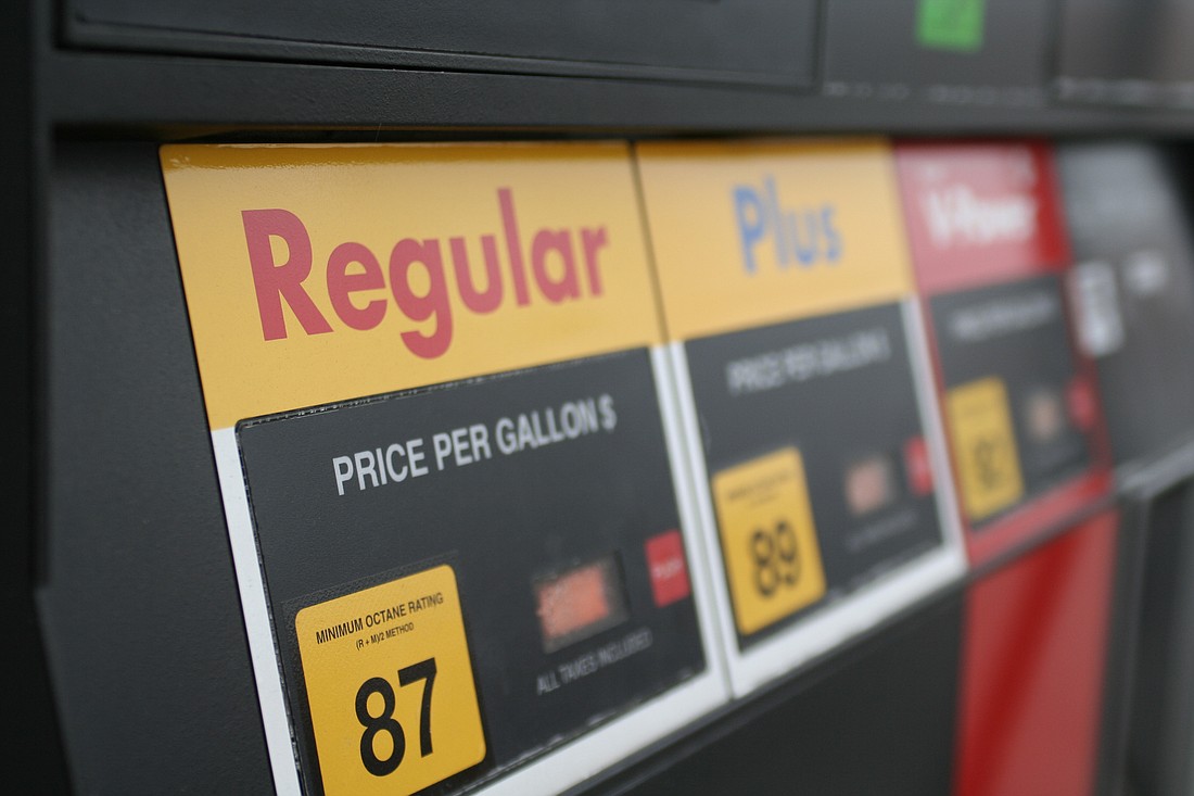 Gas prices down amid mideast tensions