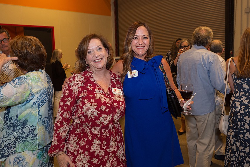 Denise Cotler, chief development officer, with Maria Jose Horen, chief program officer