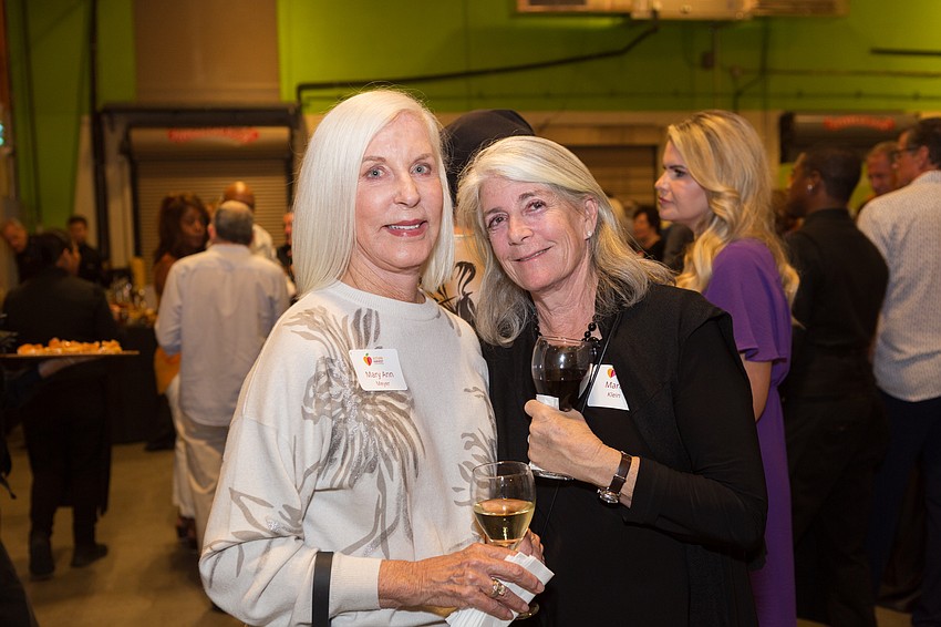 Mary Ann Meyer and Marcia Klein