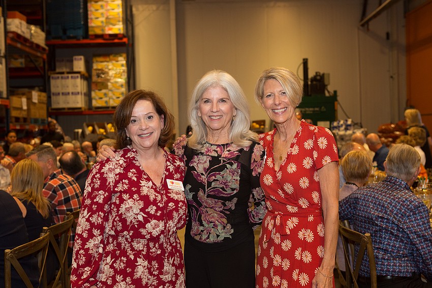 Denise Cotler, CEO Sandra Frank and event Co-chair Patricia Courtois