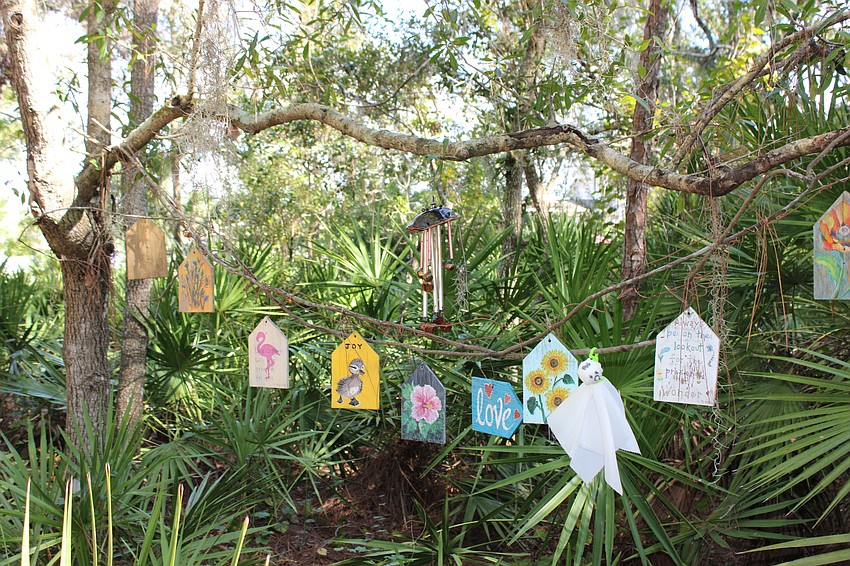 The Peaceful Path is available to walk every day of the year but the season determines how the path is decorated.