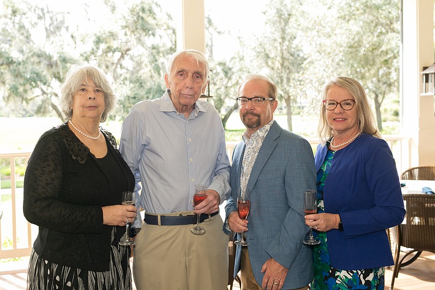 Pamela and Richard Palmer with Del and Karen Carr