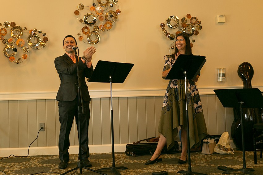 ensembleNewSRQ cofounders George Nickson and  Samantha Bennett