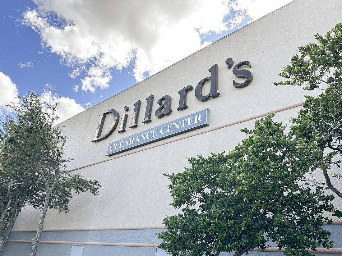 The Dillard’s Clearance Center at Regency Square Mall continues to operate. The building is owned by the department store chain and is not part of the planned sale of parts of the rest of the mall.