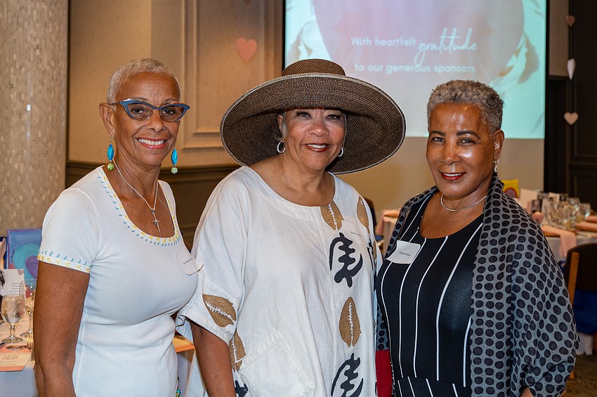 Dr. Donna Twisdale, Shirley Miller and Deborah Parker