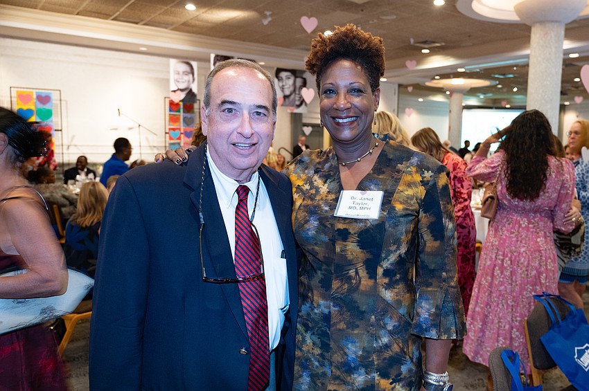 Bob Winick and Dr. Janet Taylor