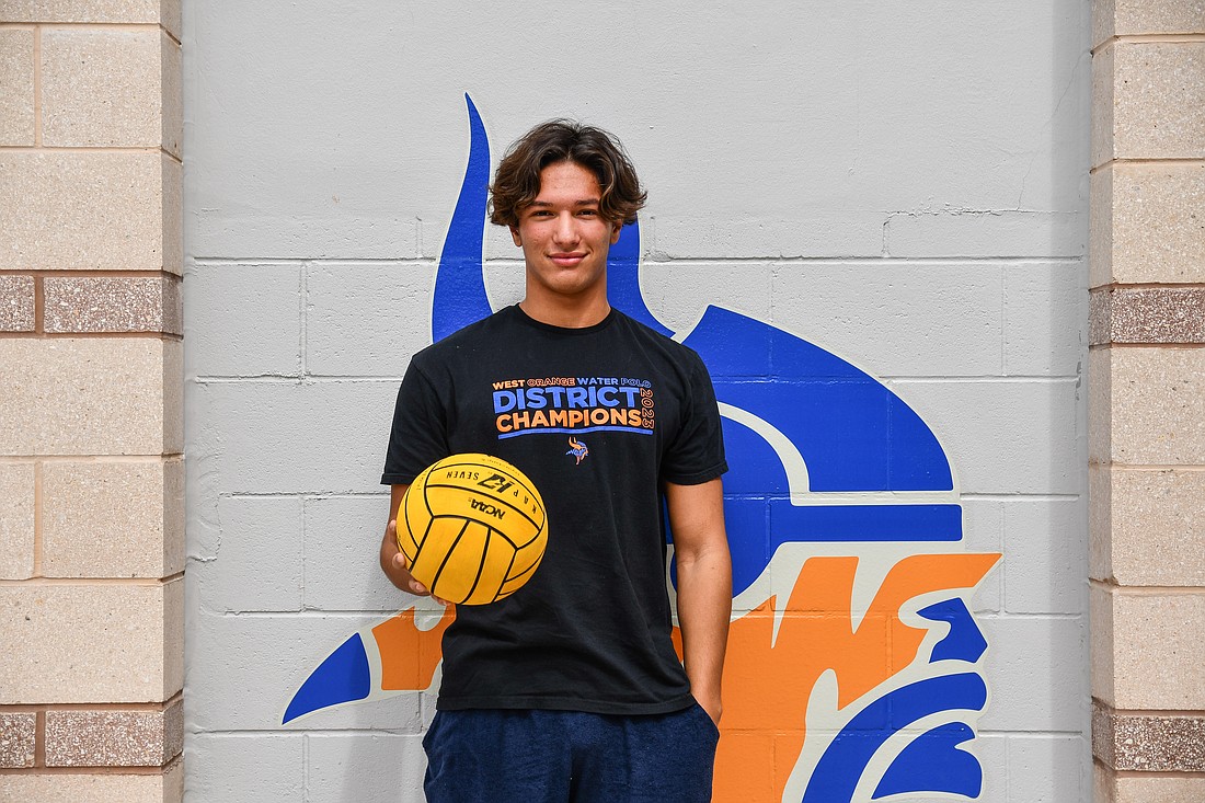 West Orange High School senior water polo player Daniel Raz has volunteered with Special Olympics as a unified partner.