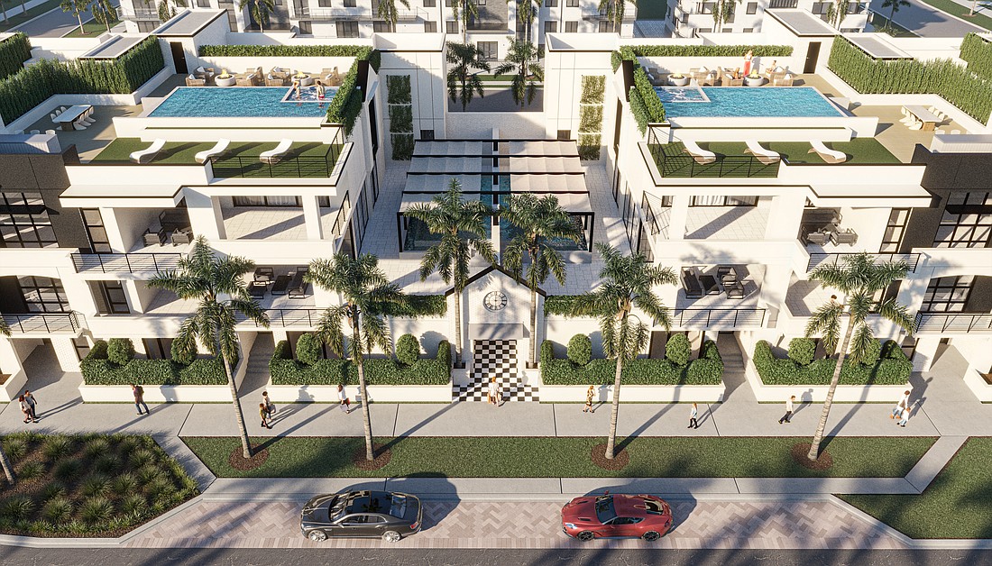 Developers of Naples luxury condo complex The Huxley have started selling units.
