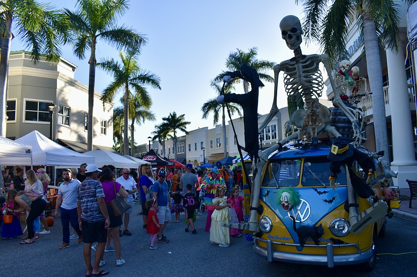 BooFest hasn't started yet, and Lakewood Ranch Main Street is already filling up with trick or treaters.