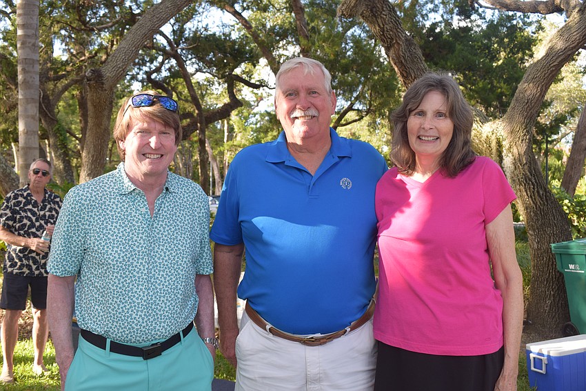 Earl Larson, Brian and Natalie Davis