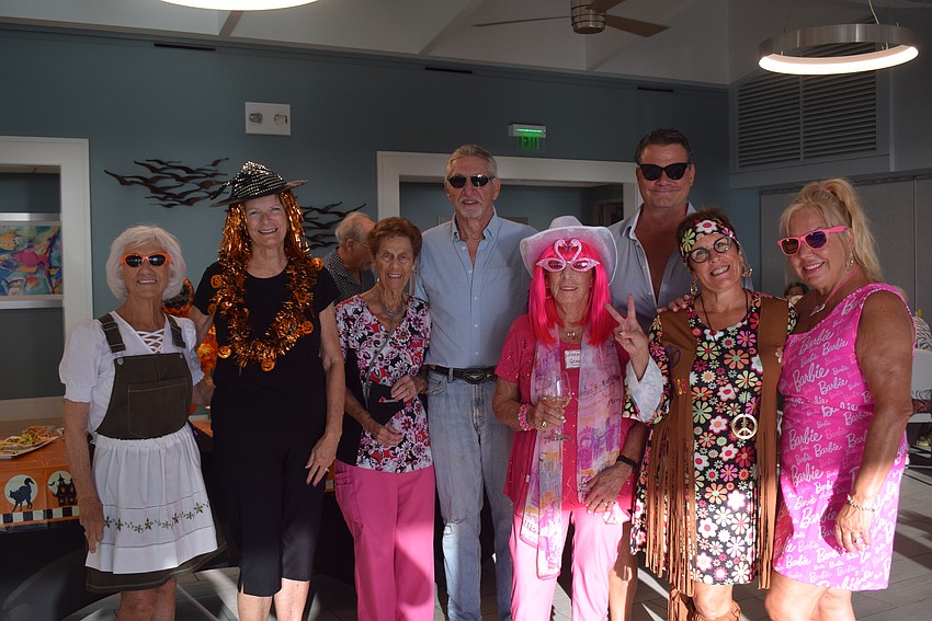 Dottie Mueller, Nancy Hjort, Dottie Pirolli, Don Cooks, June Hessel, Maria Pozantidis, Elaine and John Zayak