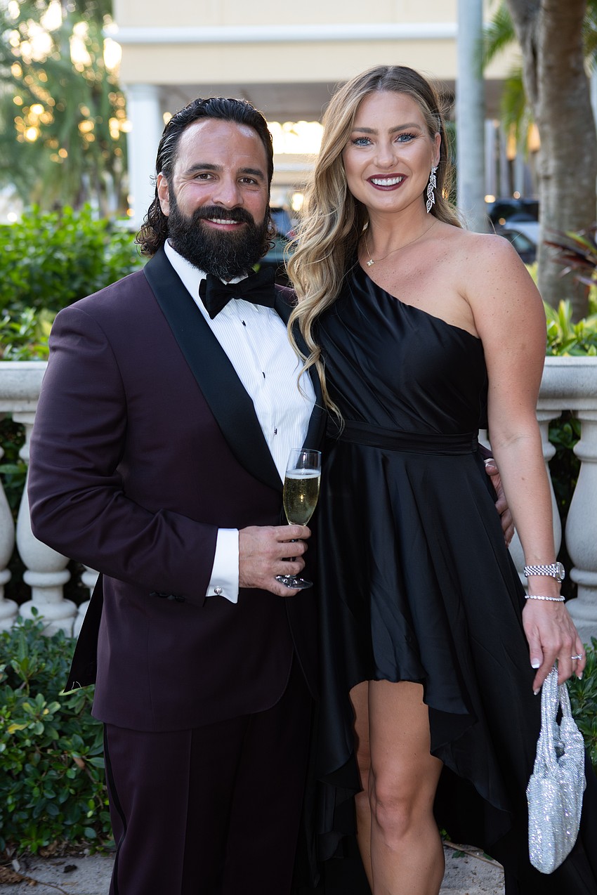 Carlos Solorzano and Julianna Burns