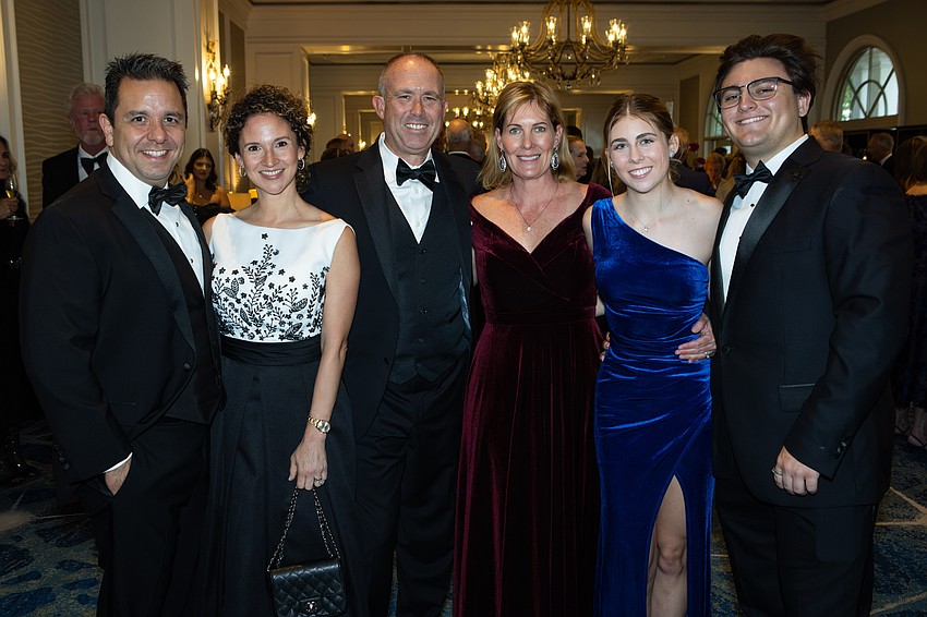 Javier and Jessica Gonzalez with Ed McAvoy, Shelly McAvoy, Alex McLemore and Madison McAvoy