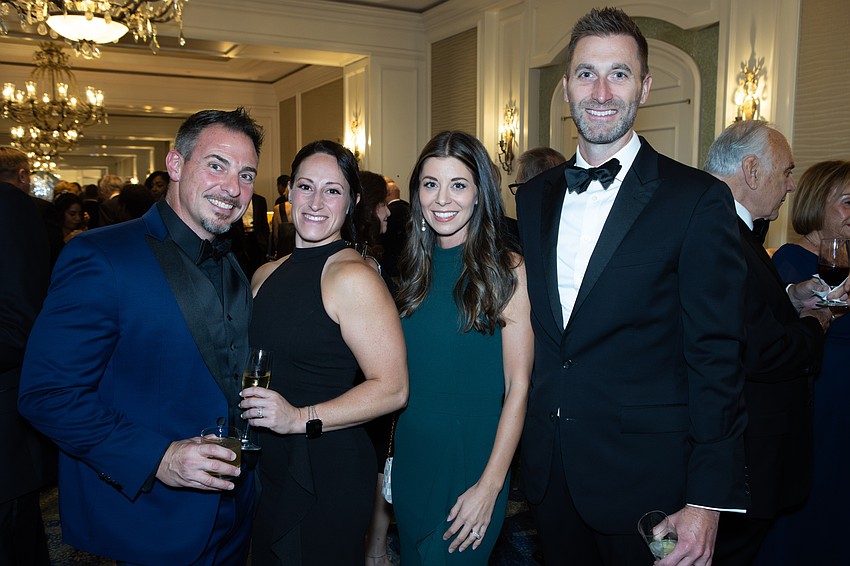 Mark and Shayne Resnick with Adrienne and Keith Johnson